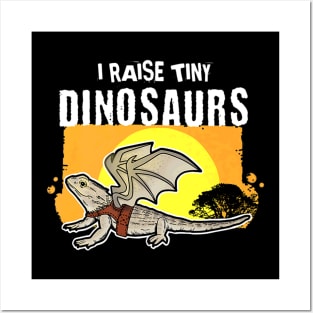 Raise Tiny Dinosaurs Posters and Art